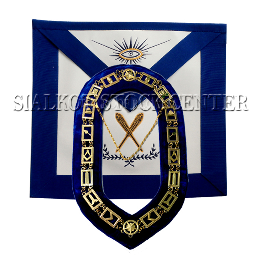 Blue Lodge Officer Apron And Chain Collar